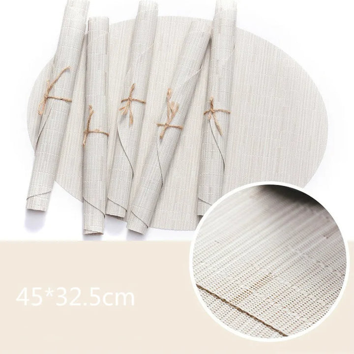 Bamboo Oval Placemats