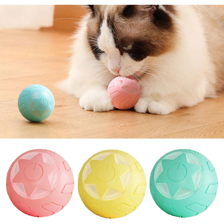 Interactive Smart Rolling Ball Toy for Cats & Puppies