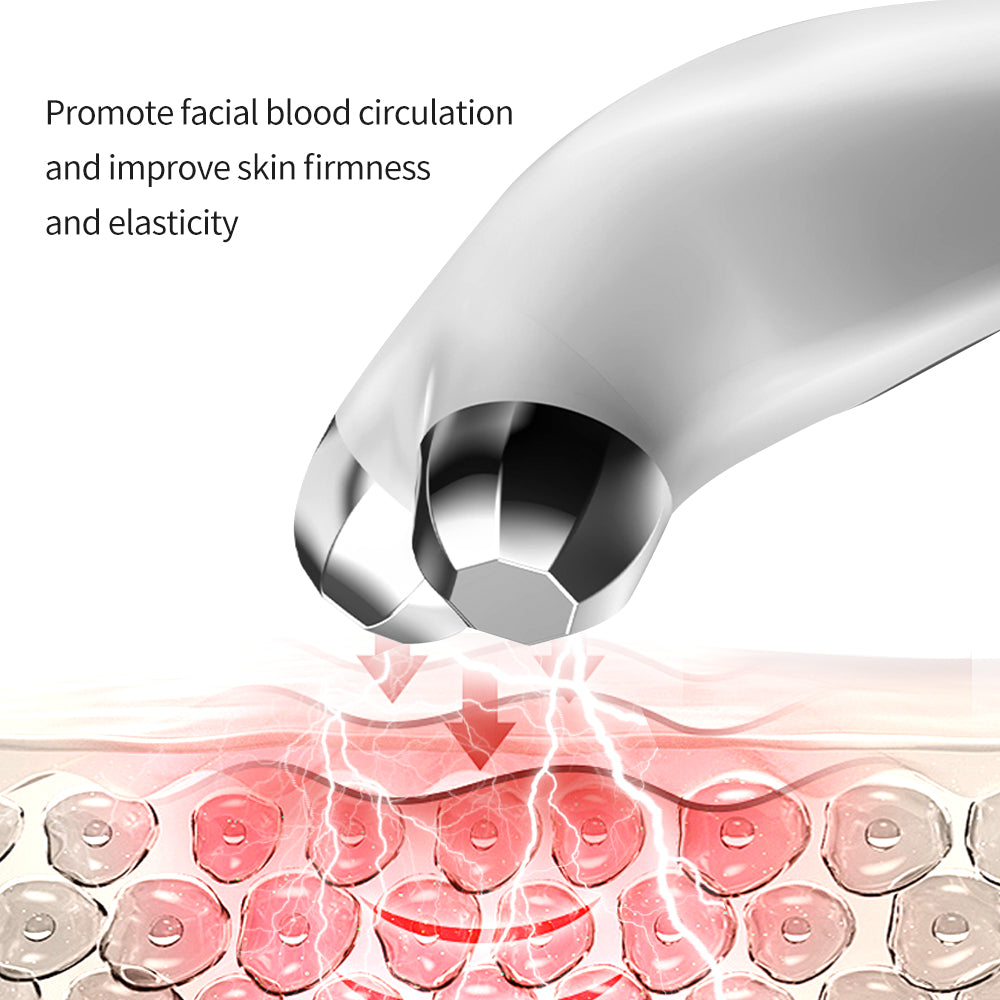 Microcurrent Face Lifting and Firming Device with 45°C Warm Compress