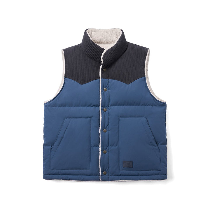 Men's Reversible Sherpa Lined Down Vest