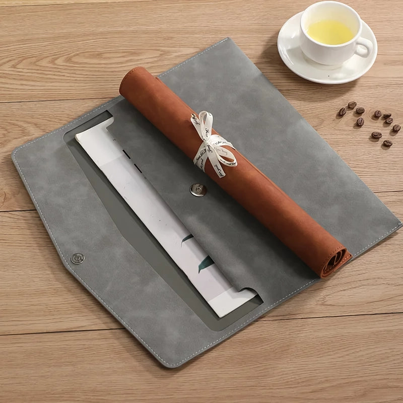 A4 Leather Document Organizer