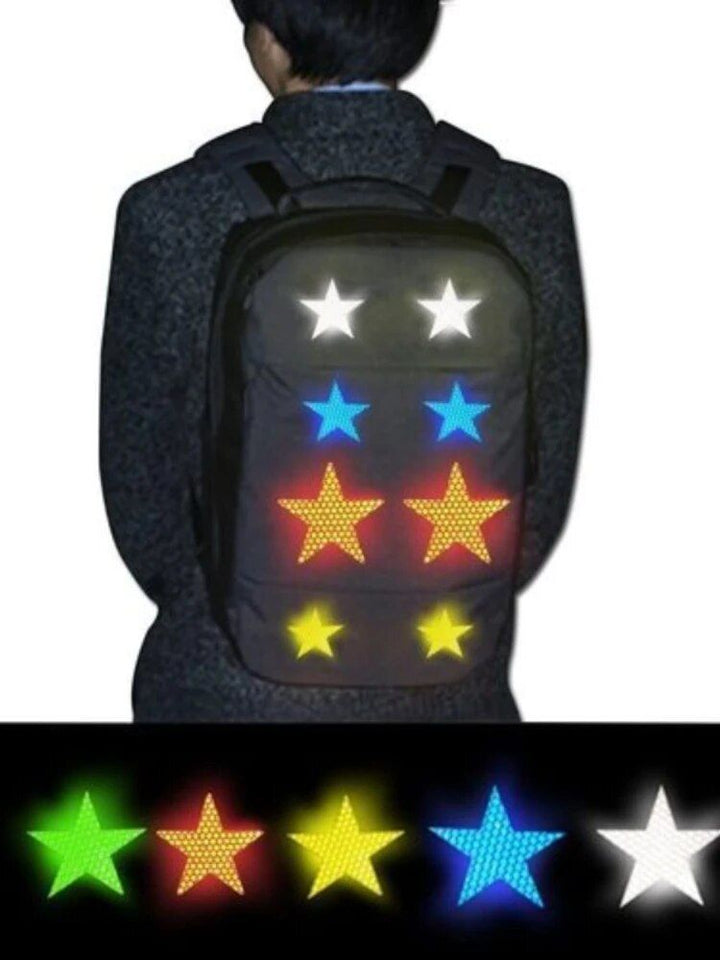 Star-Shaped Reflective Safety Stickers