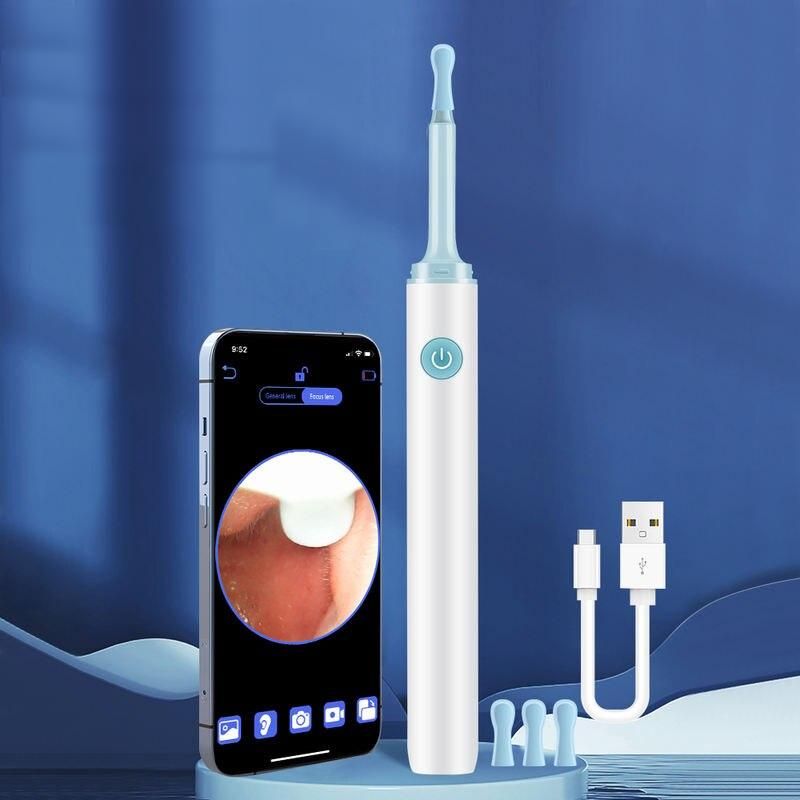 Wireless 3.9mm HD Ear Camera: Luminous Ear Cleaner & Otoscope