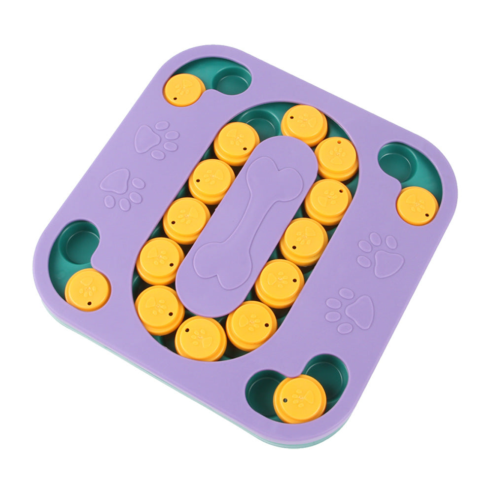 Interactive Dog Puzzle Slow Feeder Bowl