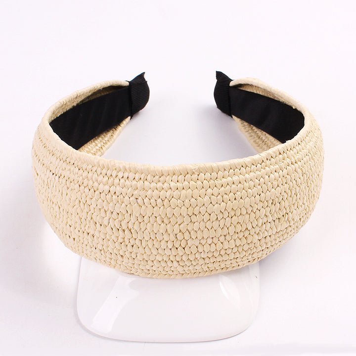 Fashionable Solid Color Knotted Headbands for Women