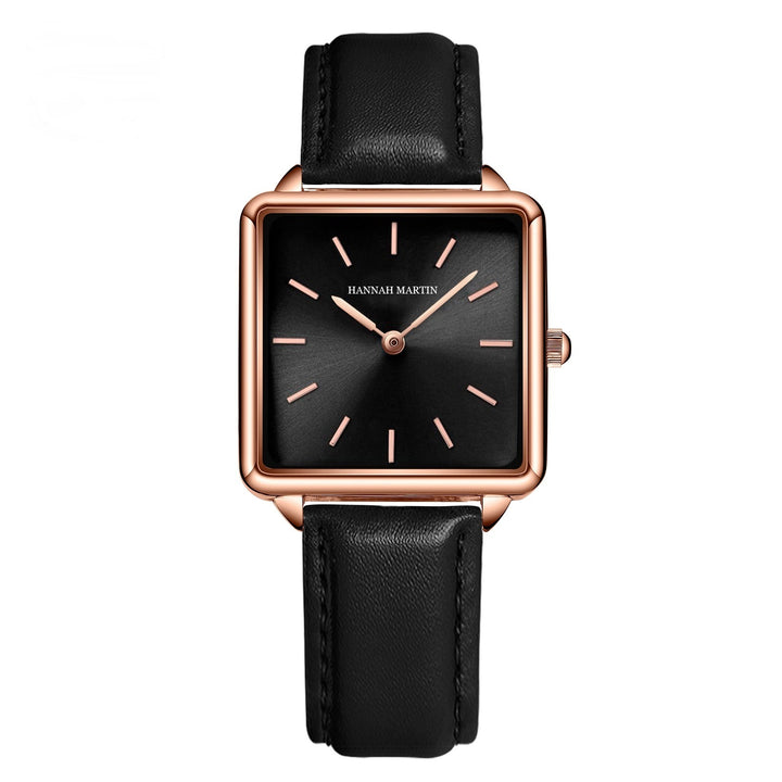 Simple Fashion Casual Watch Luxury Ladies Square Watch