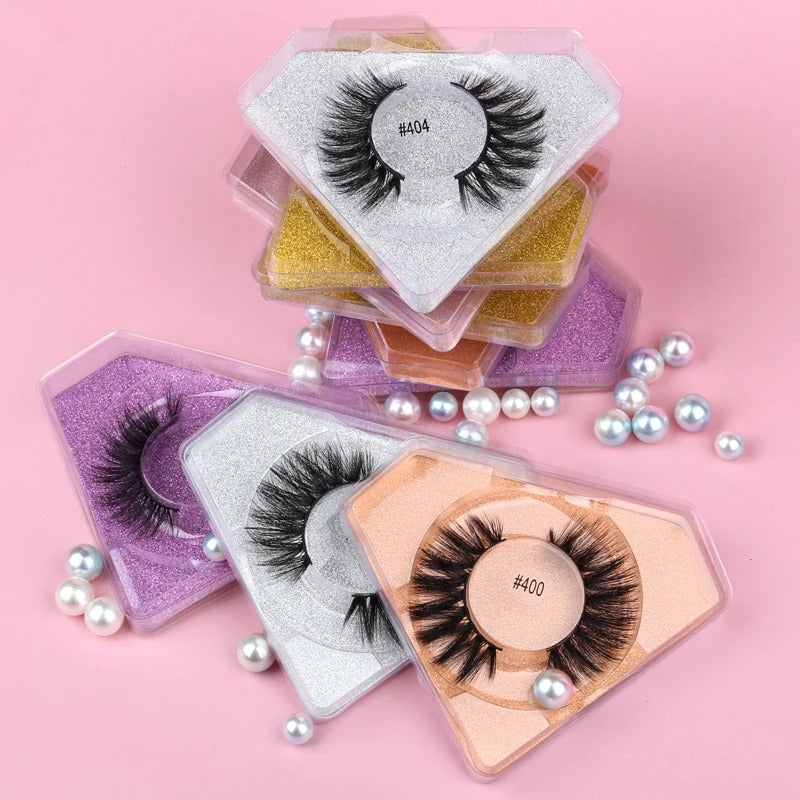 Faux Mink Eyelashes Set