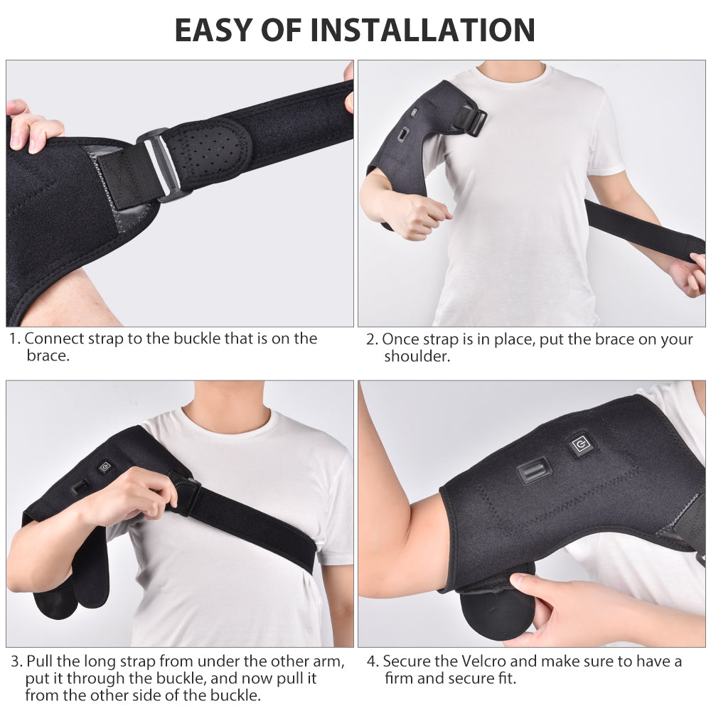 Electric Heat Therapy Shoulder Brace