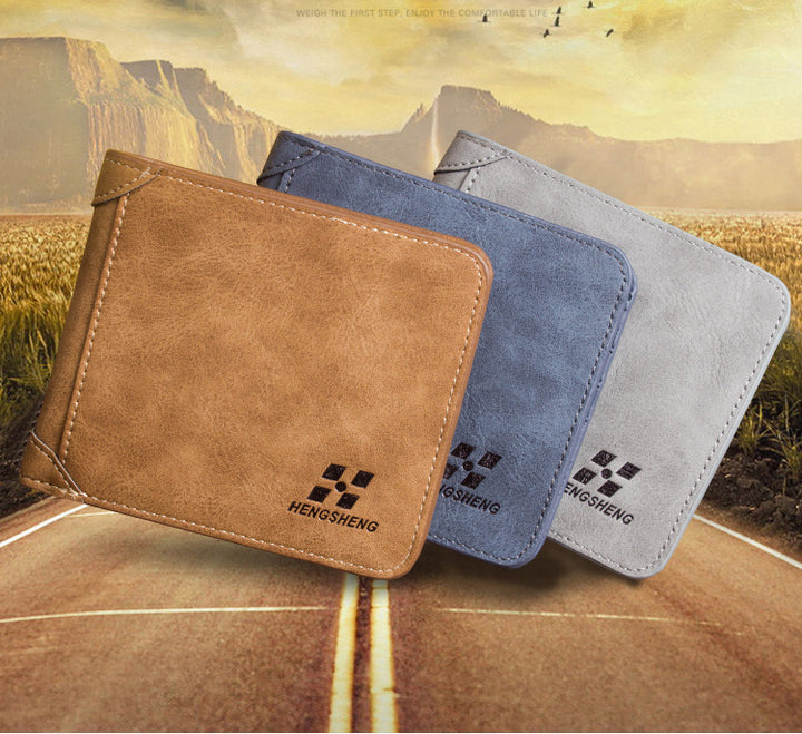 Men's short wallet