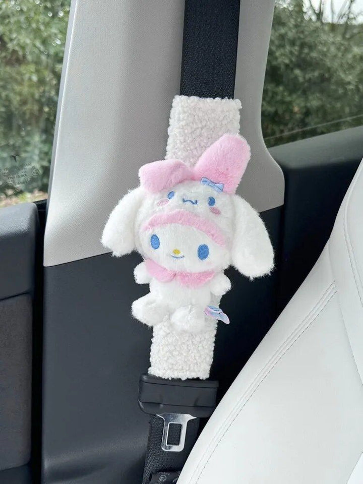 Cute Cartoon Dog Car Seat Belt Shoulder Protector