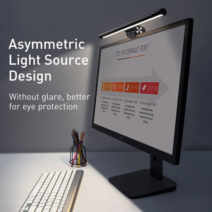 USB Screen Hanging Desk Lamp: Asymmetric LED Light for Eye Protection