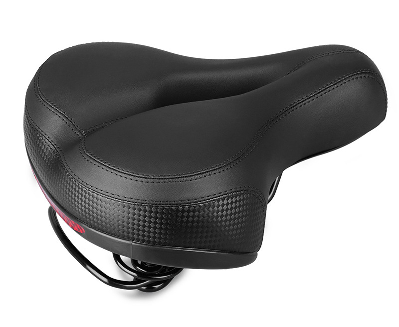 30X28X12Cm Extra Wide Bike Saddle Soft Comfort Bicycle Cushion with LED Light