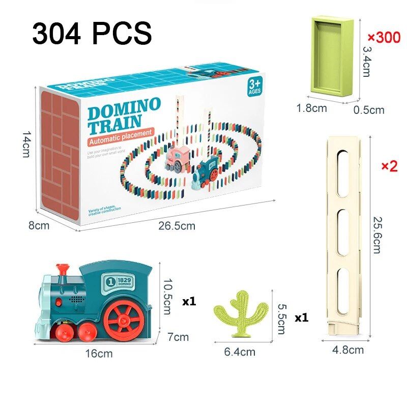 Domino Train Toy Set