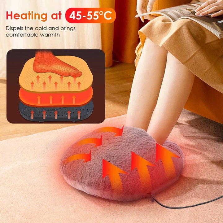 USB Electric Foot Warmer Shoes for Winter Comfort