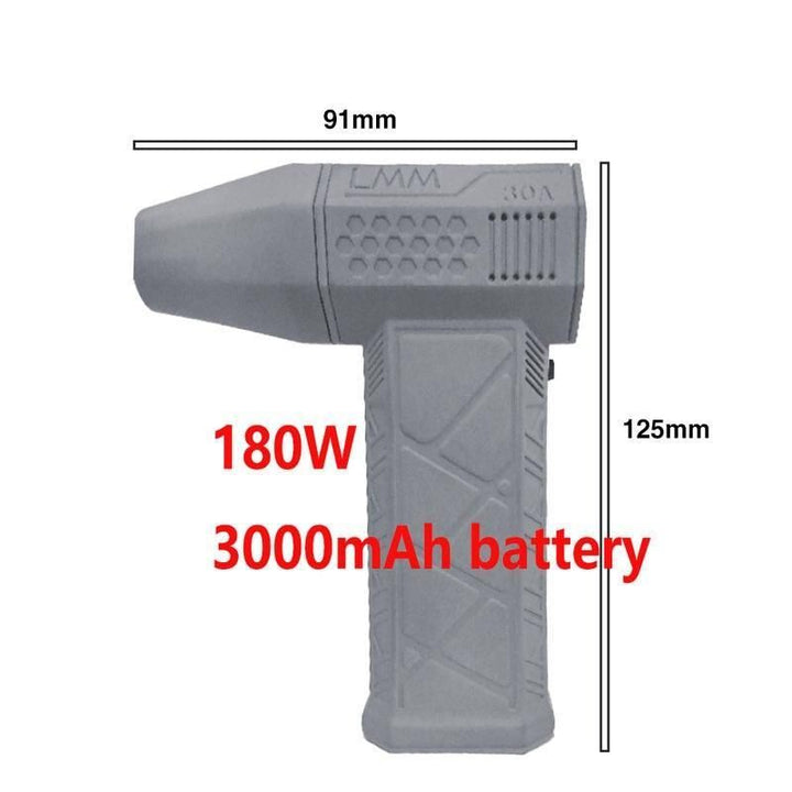 High-Speed Mini Turbo Jet Fan - 110,000 RPM with Built-In Battery