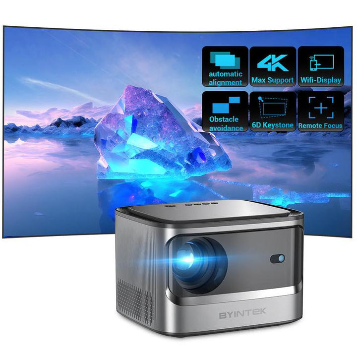 Full HD 1080P 4K Projector with Auto Focus & WiFi