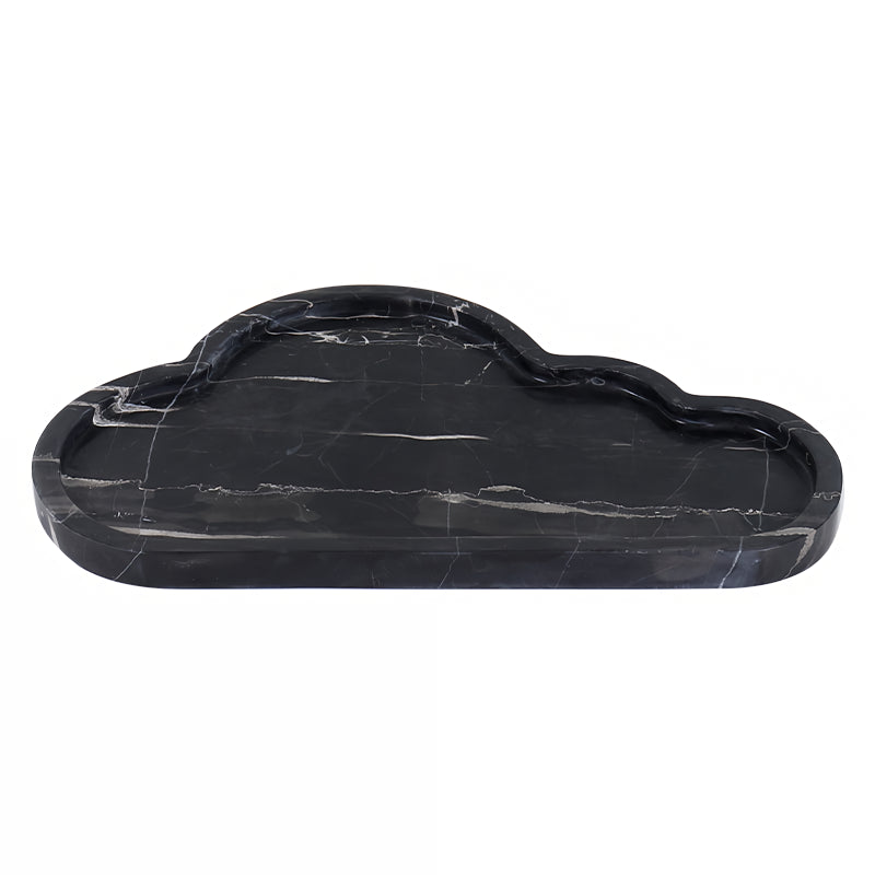 Cloud Shap Natural Marble Vanity Tray