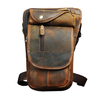 Retro Casual Leather Messenger Bag