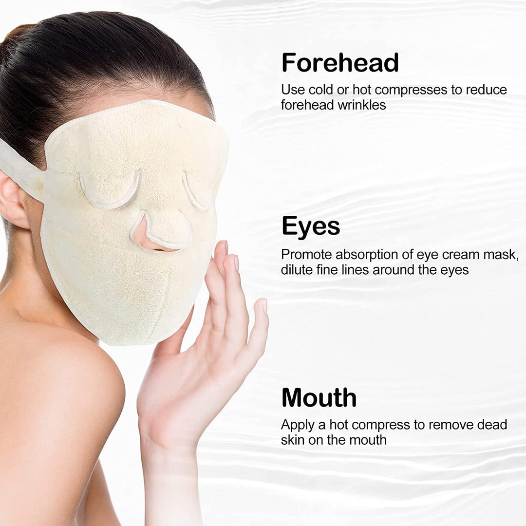 Reusable Anti-Aging Face Towel Mask