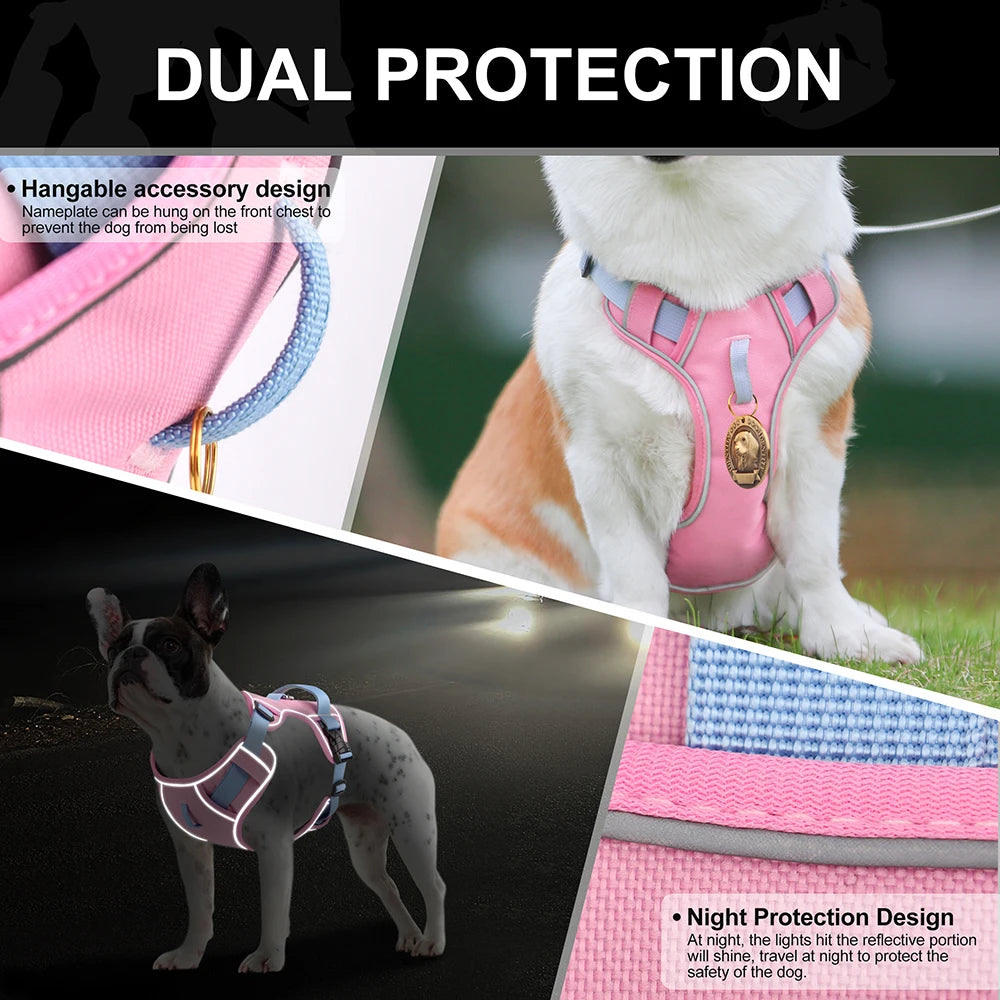 Reflective No Pull Dog Harness