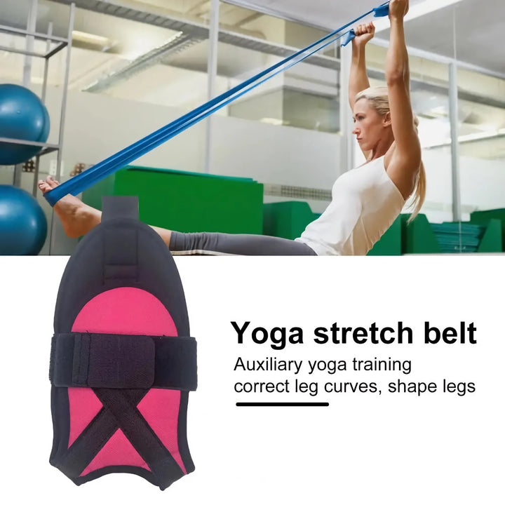 High-Strength Multi-Loop Yoga Stretch Strap for Physical Therapy