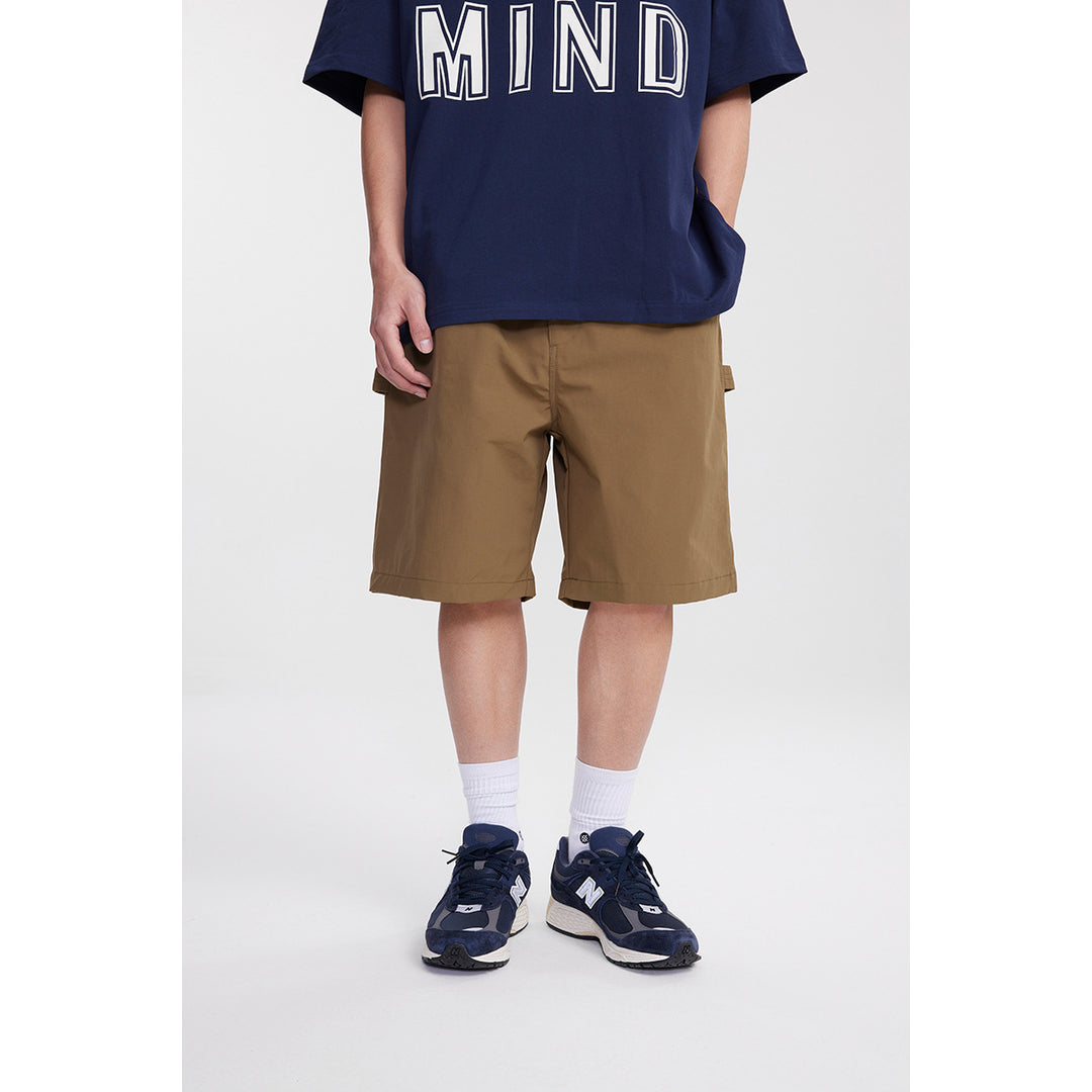 Japanese-style Retro Loose Straight Cargo Shorts