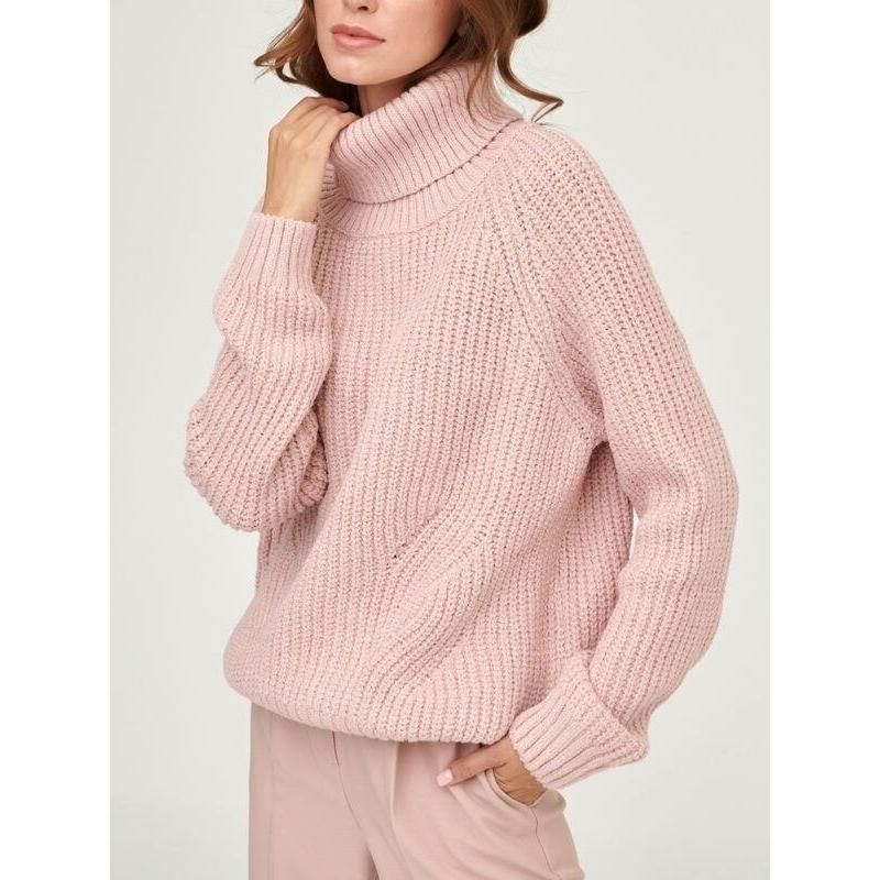 Warm and Cozy Turtleneck Sweater for Women