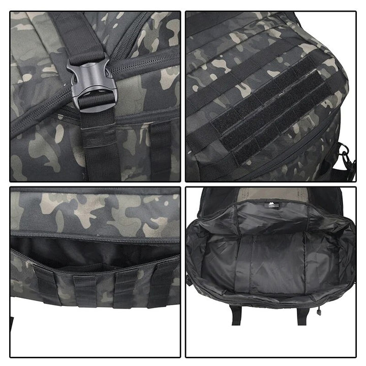 Ultimate 3-in-1 Military Tactical Backpack - Waterproof Duffle Bag for Outdoor Adventures