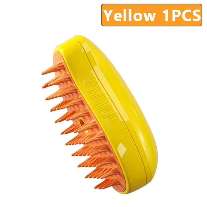 3-in-1 Pet Grooming Comb: Electric Spray Massage and Hair Removal for Cats & Dogs - USB Charging