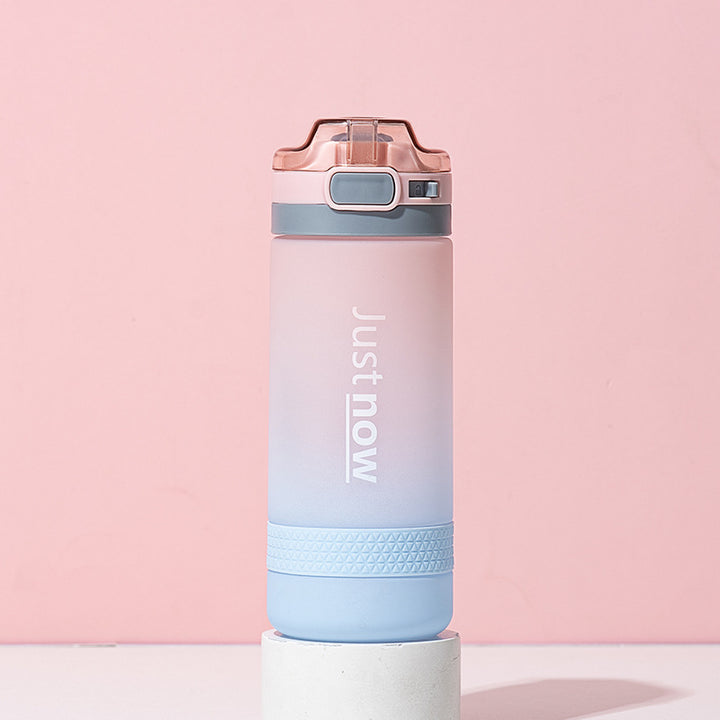 Eco-Friendly Portable Water Bottle with Straw