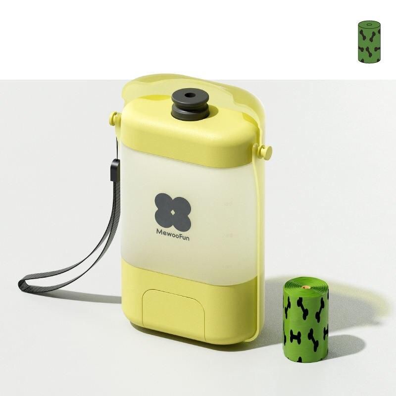 Portable Leak-Proof Pet Water Bottle & Feeder