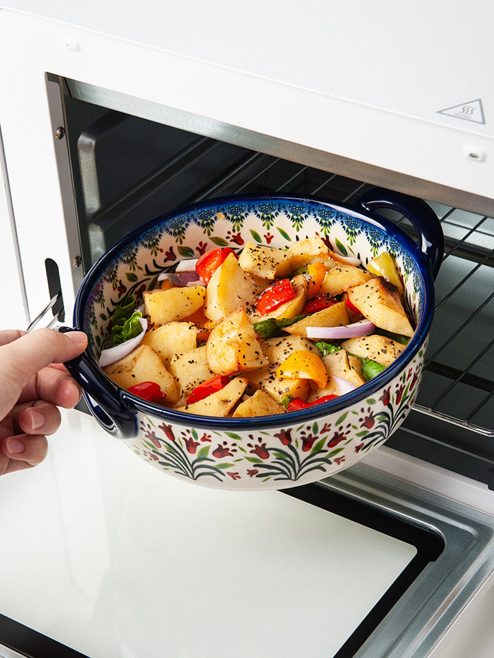 Glass Oval-shaped Fish Baking Pan