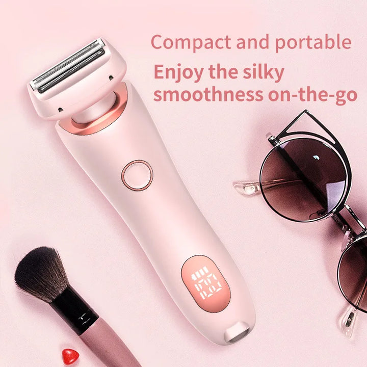 2-in-1 Rechargeable Hair Removal Epilator & Body Razor for Women