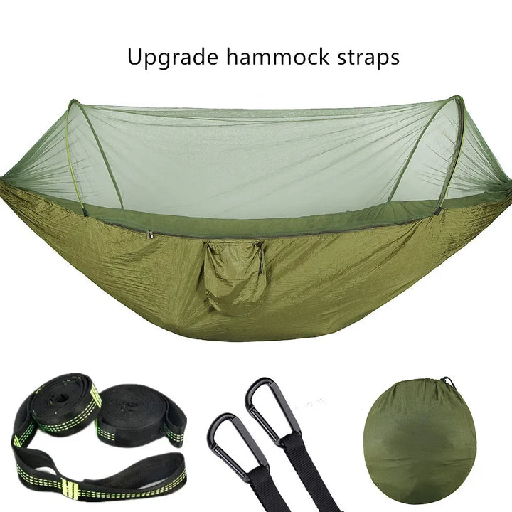 Portable Camping Hammock with Mosquito Net