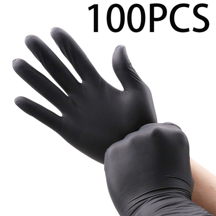 Disposable Black Composite Hand Black Protective Gloves