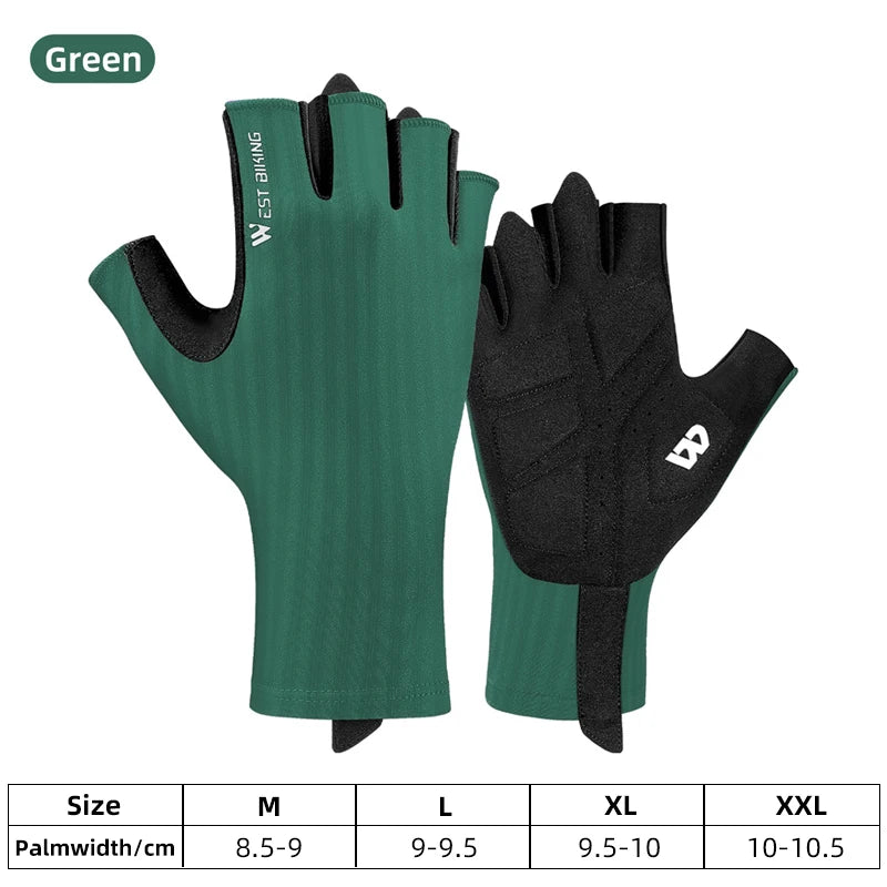 Breathable Half Finger Cycling Gloves