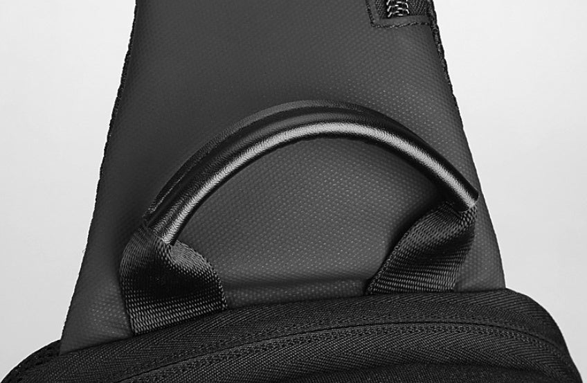 Chest bag USB anti-theft men's chest bag