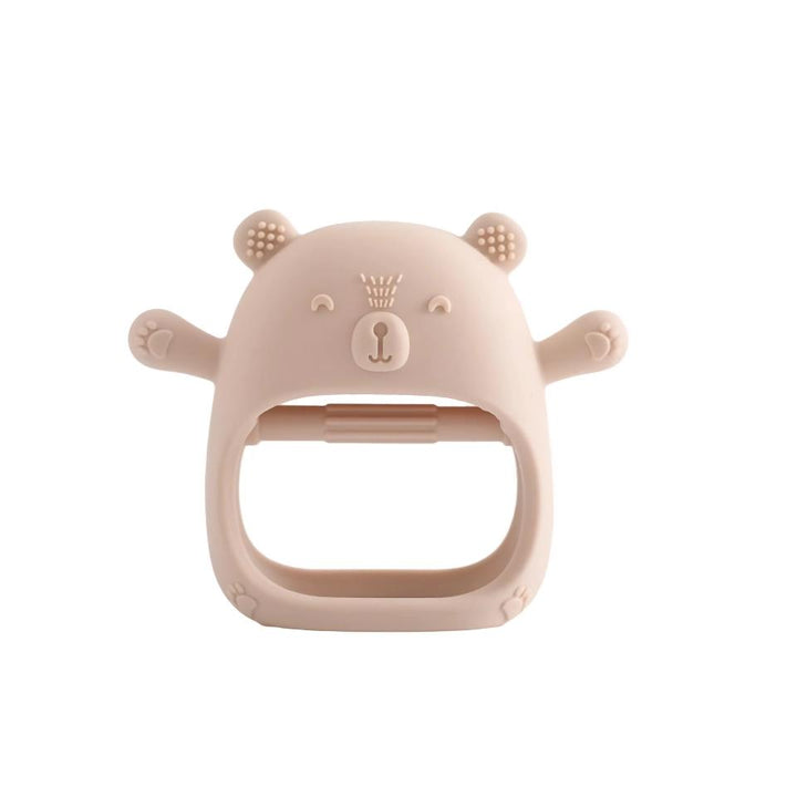 Bear Silicone Baby Teether Glove