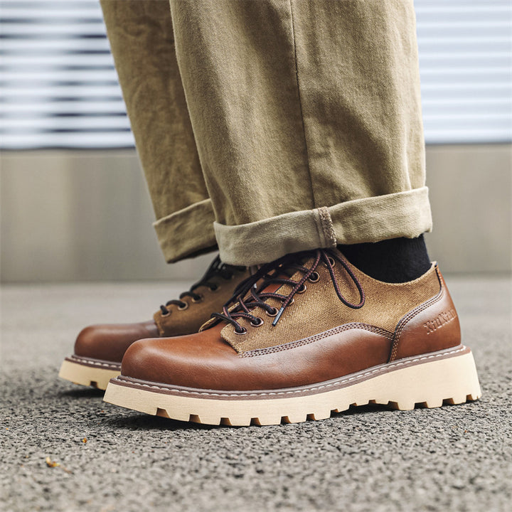 Handmade Vintage British Men's Ankle Boots