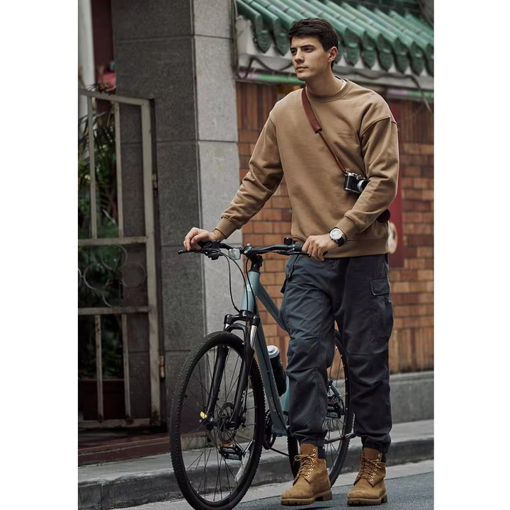 Autumn Loose Tapered Cargo Pants for Men