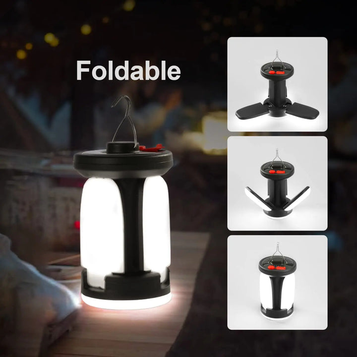 Rechargeable Solar LED Camping Lantern