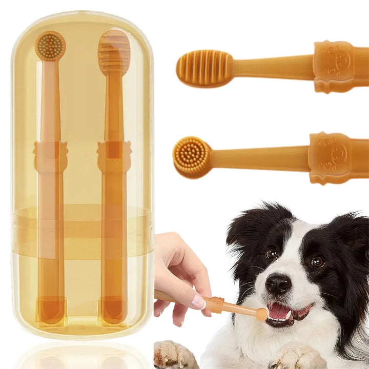 Pet Dental Care Kit: Complete Oral Hygiene Set for Dogs and Cats