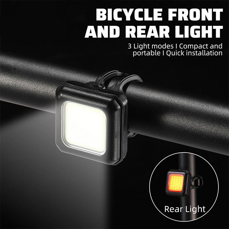 Rechargeable LED Bike Light Set