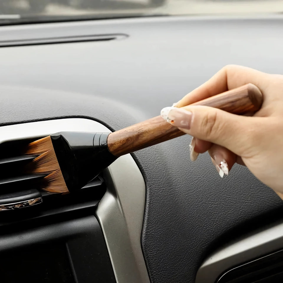 Black Sandalwood Car Interior Cleaning Brush