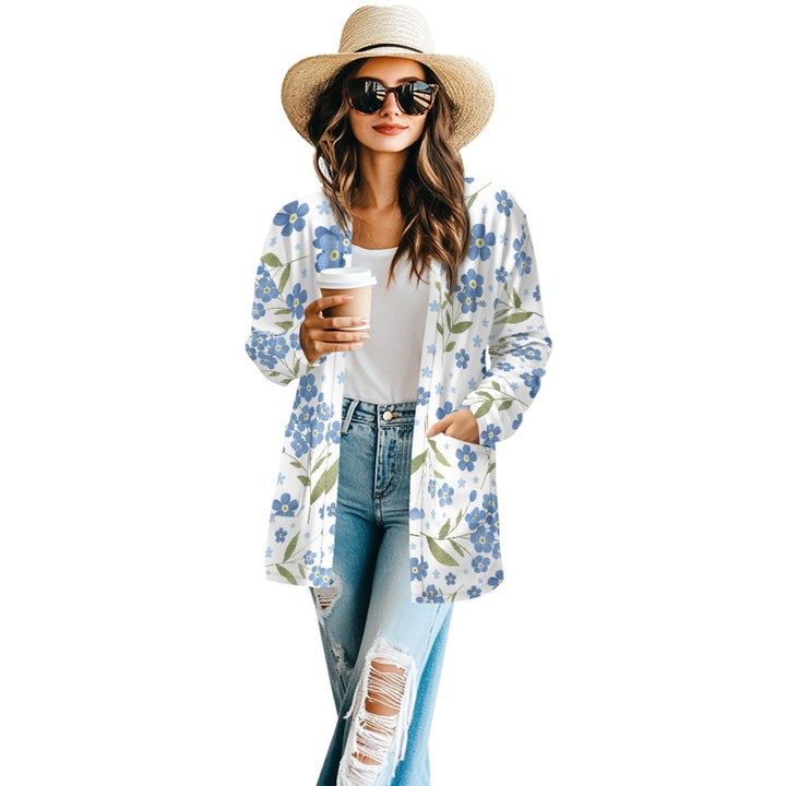 Spring And Autumn Long Sleeve Cardigan Jacket