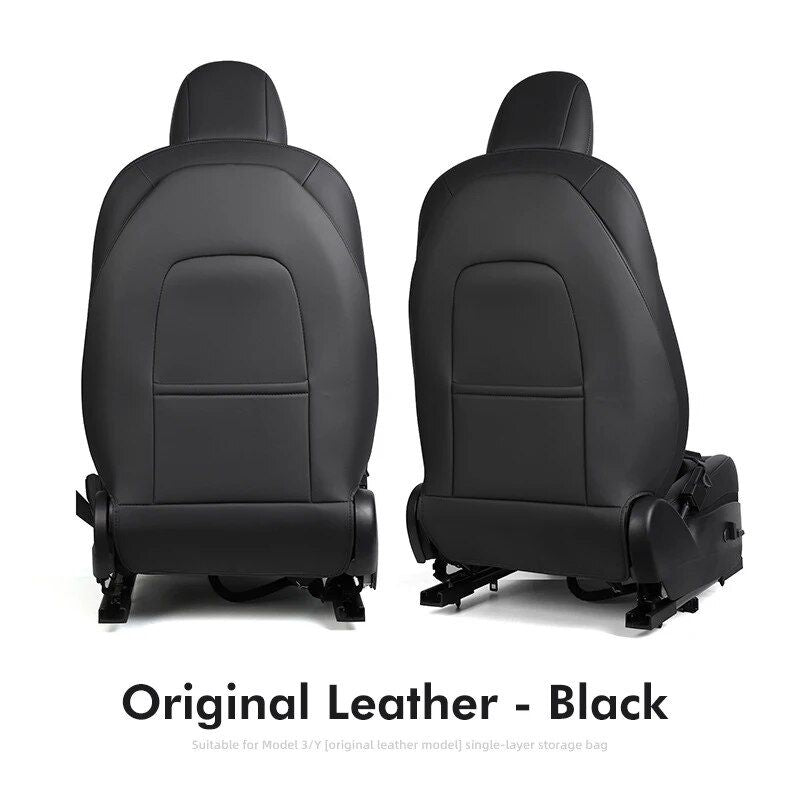 Luxury Microfiber Leather Car Seat Back Protector Pads
