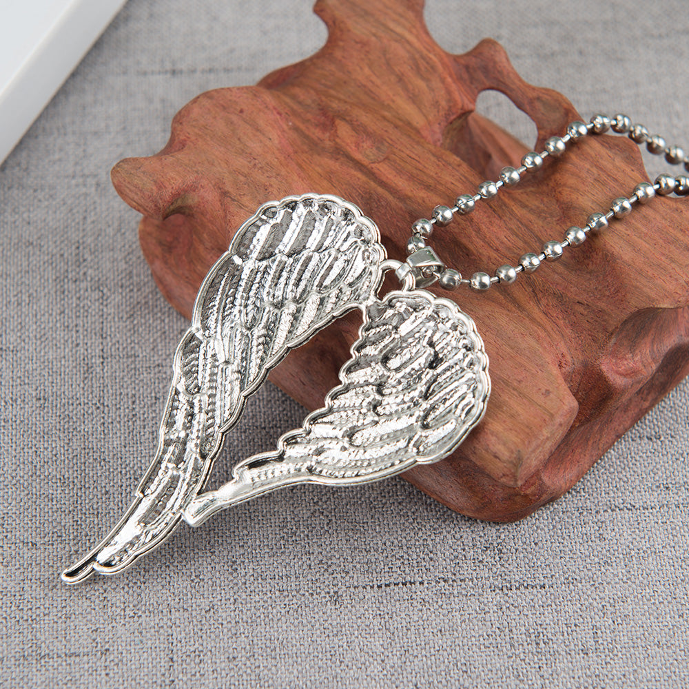 Angel Wing Car Pendant – Elegant Rearview Mirror Hanging Ornament for Stylish Auto Interiors