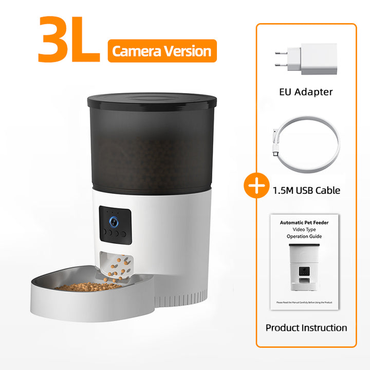 Automatic Pet Feeder with Camera