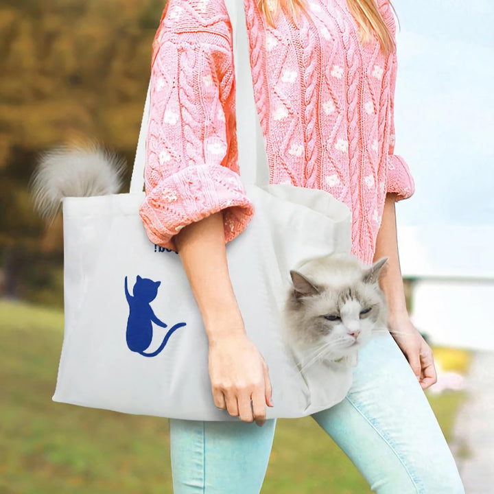 Portable Cat Carrier Sling Bag – Breathable, Comfortable & Secure