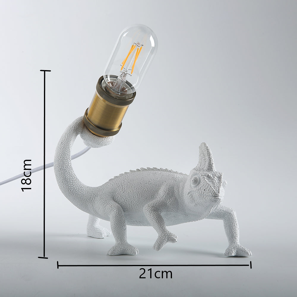 Resin Lizard Table Light